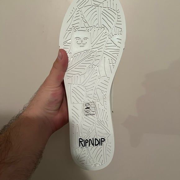 NIB RIPNDIP Lord Nermal High tops Shoes Change Color in Sunlight UV Reactive - Picture 9 of 9